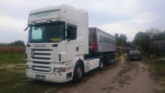 Scania R500 nyerges vontató